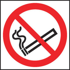 Sign No Smoking Symbol 80X80Mm Rigid