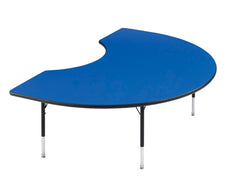 TABLE - CLASSROOM SELECT - KIDNEY ACTIVITY TABLE - 72 W X 48 D IN - SPECIFY PRODUCT HEIGHT - LAMINATE - LOCKEDGE - SPECIFY TOP COLOR - SPECIFY EDGE COLOR - SPECIFY LEG COLOR - STANDARD