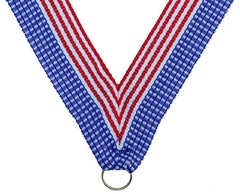 MEDALS.RECOGNITION.NECK RIBBON..STARS AND STRIPES.HR8