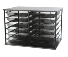 ORGANIZER 12 COMPARTMENT MESH 23.9 X 15.6 X 16.1 BLACK