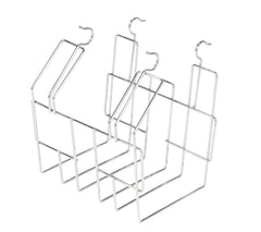 ACCESSORY - CLASSROOM SELECT - BOOK BASKET - TRAD/ROYAL 4 LEG CHAIRS/4 LEG COMBINATION DESKS - CHROME