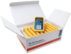 CALCULATOR SCIENTIFIC TI-34 MULTIVIEW TEACHER PK OF 10