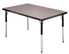 TABLE - CLASSROOM SELECT - RECTANGLE ACTIVITY TABLE - 60 W X 24 D IN - SPECIFY PRODUCT HEIGHT - LAMINATE - LOCKEDGE - SPECIFY TOP COLOR - SPECIFY EDGE COLOR - SPECIFY LEG COLOR - STANDARD