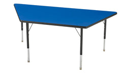 TABLE - CLASSROOM SELECT - TRAPEZOID ACTIVITY TABLE - 48 W X 24 D IN - SPECIFY PRODUCT HEIGHT - LAMINATE - LOCKEDGE - SPECIFY TOP COLOR - SPECIFY EDGE COLOR - SPECIFY LEG COLOR - STANDARD