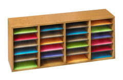 SAFCO - LITERATURE ORGANIZER - 24 COMPARTMENT - SPECIFY COLOR