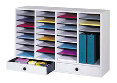 SAFCO - LITERATURE ORGANIZER - 32 COMPARTMENT - SPECIFY COLOR