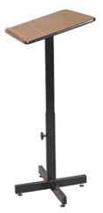 LECTERN - OKLAHOMA SOUND - PORTABLE - ADJUSTABLE HEIGHT - SPEAKER STAND - 20 W X 30 TO 44 H IN - SPECIFY COLOR