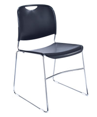 CHAIR STACKING - NATIONAL PUBLIC SEATING 8500 SERIES ULTRA-COMPACT PLASTIC STACKABLE CHAIR - SPECIFY SEAT COLOR