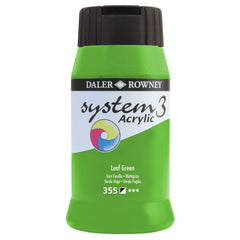 System 3 Acrylic 500Ml Leaf Green