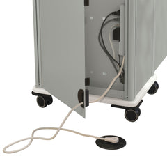 GROMMET MOUNT POWER HUB 3 IN BLACK EACH