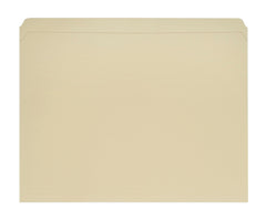 FILE FOLDER RECYCLED LETTER STRAIGHT CUT MANILA PK OF 100