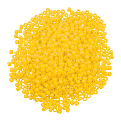 BEADS PONY YELLOW PACK OF 1000