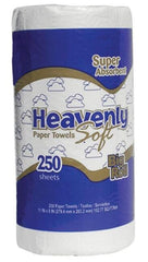 PAPER TOWEL 250 SHT/ROLL 8X11 WHITE CASE OF 12