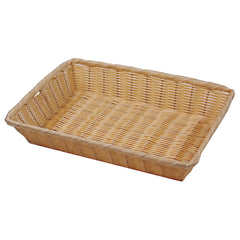 Basket Polywicker 16\"X11\"X3\"