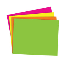 POSTER BOARD NEON 11X14 PACK OF 25 SCHOOL SMART