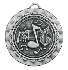 MEDALS.SPINNER.MUSIC..SILVER.SP330S
