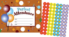 CERTIFICATES PERFECT ATTENDANCE STICK-TO-IT