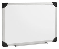 BOARD DRY-ERASE ALUMINUM FRAME 18X24 WHITE LLR55650