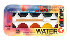PAINT WATERCOLOR YARKA 10-COLOR PAN W/BRUSH