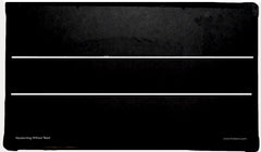 BLACKBOARD WITH DOUBLE LINES