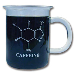BEAKER MUG GRAD BORO CAFFEINE SYMBOL 400ML