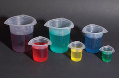 BEAKER 400ML TRI-POUR PP PK/100