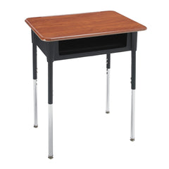 DESK - CLASSROOM SELECT - CONTEMPORARY OPEN FRONT DESK - 20 X 26 IN A+ - HARD PLASTIC - SPECIFY TOP COLOR - NONE - SPECIFY BOOKBOX COLOR