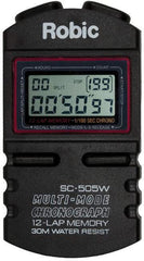 STOPWATCH ROBIC SC-505W MEMORY TIMER BLACK