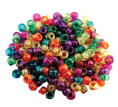 BEADS PONY GLITTER JELLY PACK OF 1000