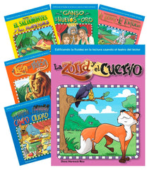 BOOK READERS THEATER FABLES SPANISH SET OF 8