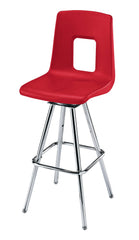 STOOL - CLASSROOM SELECT - TRADITIONAL SWIVEL - A+ SHELL - SPECIFY SEAT AND BACK COLOR