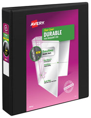 BINDER VIEW AVERY 1-1/2 IN SLANT RING BLACK