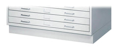 FILE FLATE FACIL LOW BASE SMALL 40-1/4 W X 24 D X 4-3/4 H LT GRAY