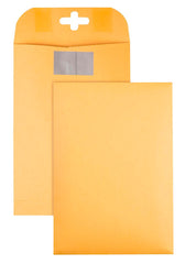 ENVELOPES 6X9 IN CLEAR CLASP PACK OF 100