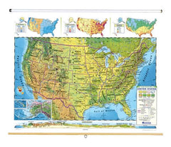 MAP NYSTROM US LAND COVER MAP