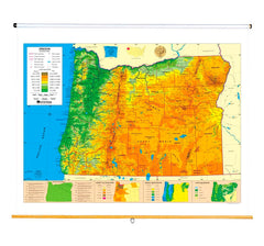 MAP NYSTROM OREGON STATE MAP
