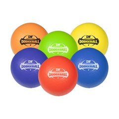 DS Foam Dodgeball - 6\" (Set of 6) Multicolor