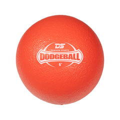 DS Foam Dodgeball - Red 6\"