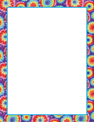PAPER COMPUTER TIE DYE 8.5X11 IN 50 SHTS