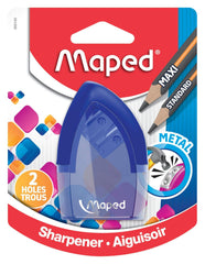 SHARPENER 2H TONIC WITH METAL INSERT ASST COLORS