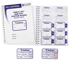 BADGE VISITOR 1-DAY SECURITY WITH REGISTRY LOG