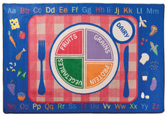 FLAGSHIP CARPETS - PICK A PLATE - RECTANGLE - 6 FT X 9 FT - PRIMARY COLOR