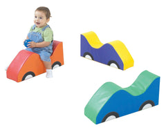 MINI CAR SOFT RIDER SET OF 3