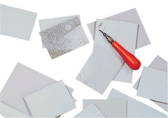 LINOLEUM UNMOUNTED REMNANTS 5 LB GRAY