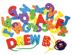 LACING WONDERFOAM LETTERS AND NUMBERS SET OF 40