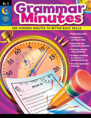 WORKBOOK GRAMMAR MINUTES GRADE 5