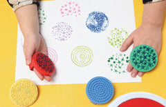 EFFECTS TOOLS PRINTERS READY2LEARN PAINT AND CLAY PALM PRINTERS SET OF 4