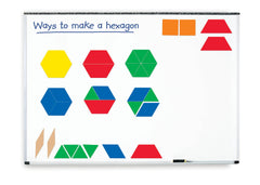 MATH PATTERN BLOCKS GIANT MAGNETIC