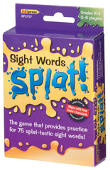 GAME SIGHT WORDS SPLAT GRADE K TO 1