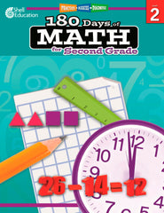 WORKBOOK 180 DAYS OF MATH GR 2